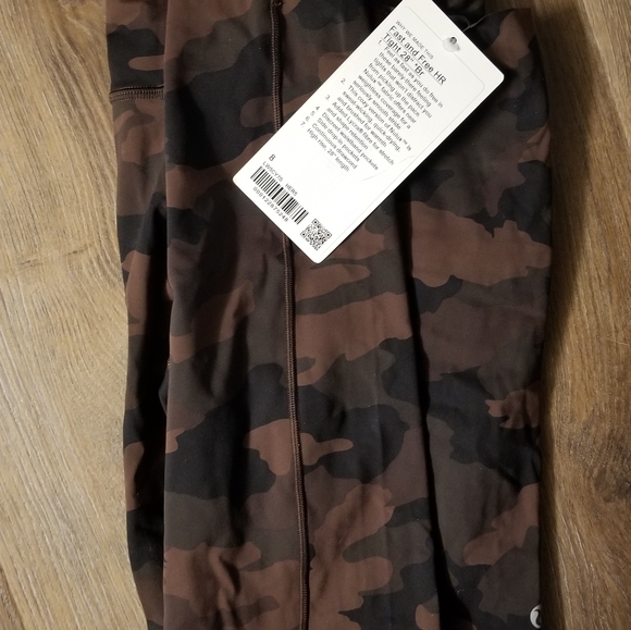 NWT fast and free brushed, brown camo - Picture 4 of 5